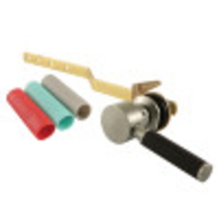 Kingston Brass KTDKL8 Front Mount Toilet Tank Lever, Brushed Nickel KTDKL8
